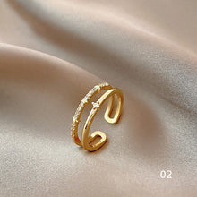 Load image into Gallery viewer, Fashion Design Rings Adjustable Rings Simple Temperament Rings Jewelry Accessories Gift for Women