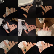 Load image into Gallery viewer, Simple Niche Rings Adjustable Rings Fashion Temperament Rings Women Jewelry Accessories Gift