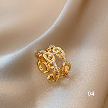 Load image into Gallery viewer, Simple Niche Rings Adjustable Rings Fashion Temperament Rings Women Jewelry Accessories Gift