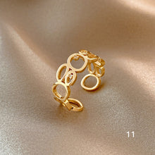 Load image into Gallery viewer, Simple Niche Rings Adjustable Rings Fashion Temperament Rings Women Jewelry Accessories Gift