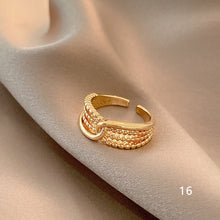 Load image into Gallery viewer, Simple Niche Rings Adjustable Rings Fashion Temperament Rings Women Jewelry Accessories Gift