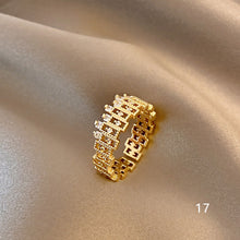 Load image into Gallery viewer, Simple Niche Rings Adjustable Rings Fashion Temperament Rings Women Jewelry Accessories Gift
