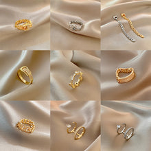 Load image into Gallery viewer, Exquisite Simple Rings Pearl Rings Fashion Adjustable Rings Temperament Jewelry Accessories for Women