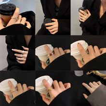Load image into Gallery viewer, Exquisite Simple Rings Pearl Rings Fashion Adjustable Rings Temperament Jewelry Accessories for Women