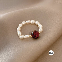 Load image into Gallery viewer, Exquisite Simple Rings Pearl Rings Fashion Adjustable Rings Temperament Jewelry Accessories for Women
