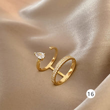 Load image into Gallery viewer, Exquisite Simple Rings Pearl Rings Fashion Adjustable Rings Temperament Jewelry Accessories for Women