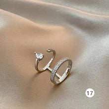 Load image into Gallery viewer, Exquisite Simple Rings Pearl Rings Fashion Adjustable Rings Temperament Jewelry Accessories for Women
