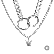 Load image into Gallery viewer, Creative Retro Multi-layer Necklace Personalized Simple Alloy Necklace Women Jewelry Accessories Gift