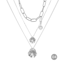 Load image into Gallery viewer, Fashion Personalized Multilayer Necklace Metal Chain Clavicle Chain Stacked Necklace Women Jewelry Accessories
