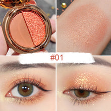 Load image into Gallery viewer, Matte Pearlescent Duo Eyeshadow Palette Long Lasting Waterproof Eyeshadow Palette Beauty Eyes Makeup Cosmetics