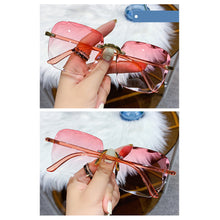 Load image into Gallery viewer, Fashion Frameless Sunglasses Simple Personality UV Protection Sunglasses Women Sunglasses Outdoor Glasses