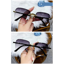 Load image into Gallery viewer, Fashion Frameless Sunglasses Simple Personality UV Protection Sunglasses Women Sunglasses Outdoor Glasses