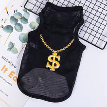 Load image into Gallery viewer, Summer Breathable Pet Mesh Vest Cartoon Print Puppy Dog Clothing Cat T-Shirt Sport Shirt Quick-drying Pet Clothes XS-XXL