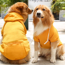 Load image into Gallery viewer, L-5XL Fleece Dog Hoodie Autumn Winter Pet Dog Clothes Dogs Coat Jacket Soft Golden Retriever Clothing for Large Dogs Pet Costume