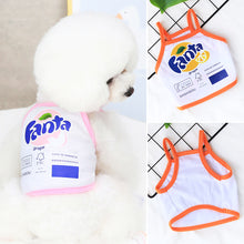 Load image into Gallery viewer, XS-XXL Cartoon Dog Clothes Fruit Vest Dogs Clothing Pet Outfits Cute Suspenders Summer Thin Yorkies Print