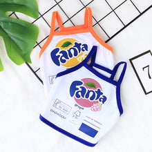 Load image into Gallery viewer, XS-XXL Cartoon Dog Clothes Fruit Vest Dogs Clothing Pet Outfits Cute Suspenders Summer Thin Yorkies Print