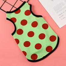 Load image into Gallery viewer, XS-XL Retro Summer Cotton Puppy Dog Vest Breathable Cat Dog Clothes Soft Vest Pet Supplies