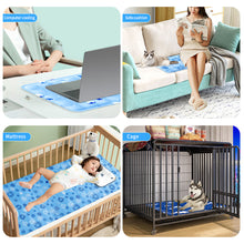 Load image into Gallery viewer, Summer Dog Mat Cooling Pad For Dogs Cat Sofa Mat Breathable Pet Dog Car Mat For Small Medium Large Dogs