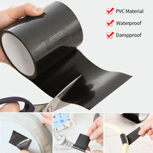 Load image into Gallery viewer, 1.5M Super Strong PVC Waterproof Tape Stop Leak Seal Repair Tape Performance Self Tape Fiberfix Adhesive Duct Tape Pipe Tube Tape