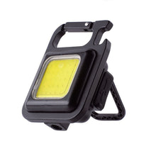 Load image into Gallery viewer, Mini LED Working Light Portable USB Rechargeable Flashlight Bright Keychain Light COB Work Lamp For Outdoor Camping Security
