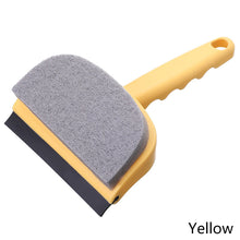 Load image into Gallery viewer, Double Side Cleaning Squeegee Scraper Glass Wiper Mirror Cleaner Bathroom Silicone Cleaning Tool with Handle