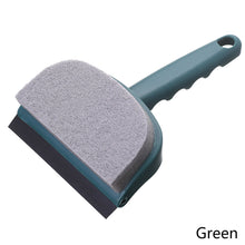 Load image into Gallery viewer, Double Side Cleaning Squeegee Scraper Glass Wiper Mirror Cleaner Bathroom Silicone Cleaning Tool with Handle