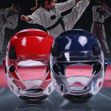 Load image into Gallery viewer, Professional Taekwondo head protector MMA Helmet Muay Thai Boxing Taekwondo Karate Guard Head Kickboxing