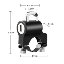 Load image into Gallery viewer, Multifunctional Motorcycle Helmet Lock For Bicycle Electric Scooter Safety Lock Easy To Install Bicycle Bike Equipment