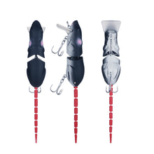Load image into Gallery viewer, 15.5CM Topwater rat wakebait Multi-section Mouse Lure Artificial Bait Rat Minnow Lure Wobbler Fishing Pesca bass lures