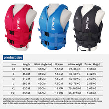 Load image into Gallery viewer, Child Adults Life Jacket Neoprene Life Vest Water Sports Fishing Water Ski Vest Kayaking Boating Swimming Drifting Safety Vest