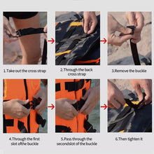 Load image into Gallery viewer, S -3XL Universal Outdoor Swimming Boating Driving Vest Survival Suit Polyester Life Jacket For Adult Children With Pipe
