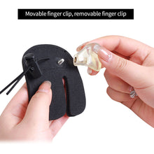 Load image into Gallery viewer, Double Leather Archery Finger Pieces Finger Protection Recurve Bow Shooting Practice Equipment Hunting Sports Equipment