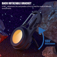 Load image into Gallery viewer, Multifunctional Mini Work Lamp COB LED Flood Light with Window Breaker Rechargeable Keychain Light Outdoor Fishing Flashlight
