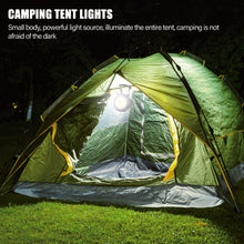 Load image into Gallery viewer, Mini LED Head Flashlight Keychain Work Light Portable USB Rechargeable White Red COB Light Camping Hiking Security Outside Torch