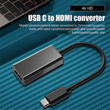 Load image into Gallery viewer, Usb C to HDMI Converter Multi-function Mobile Office Adapter Video Expander
