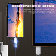 Load image into Gallery viewer, USB-C to HDMI TV Cable Game Console Video Cable 4k Hd Transmission Pd Charging Cable