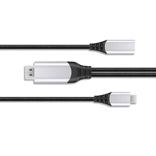 Load image into Gallery viewer, USB-C to HDMI TV Cable Game Console Video Cable 4k Hd Transmission Pd Charging Cable