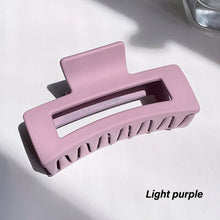 Load image into Gallery viewer, Women Simple Vintage Square Large Gripper Geometric Hair Clips Fashion All-match Hair Accessories