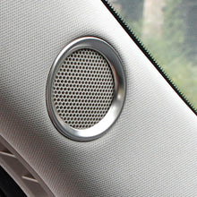 Load image into Gallery viewer, 2Pcs Stainless Steel Car Speaker Sound Ring Trim Cover Decoration Interior Mouldings Accessories for Mazda CX-5 CX5 2017 - 2022