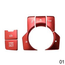 Load image into Gallery viewer, 7Pcs Aluminum Electronic Parking Brake Automatic Parking Button Cover For Mazda3 ATENZA CX-5 CX-4 CX-8