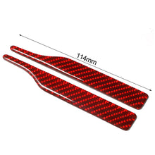 Load image into Gallery viewer, 2Pcs Carbon Fiber Rearview Mirror Protector Anti-Rub Strip Sticker Anti-Collision Strip Anti-Scratch Trim Sticker