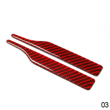 Load image into Gallery viewer, 2Pcs Carbon Fiber Rearview Mirror Protector Anti-Rub Strip Sticker Anti-Collision Strip Anti-Scratch Trim Sticker