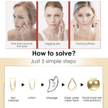Load image into Gallery viewer, Natural Resin Guasha Scraper Face Massager Board Resin Beeswax Facial Eye Care Body Massage Tool Facial Skin Health Care