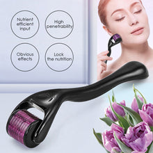 Load image into Gallery viewer, 0.25-2mm Microneedle roller Micro Needle Derma Roller Dermaroller Therapy Skin Household Dilute Acne Pit Tender Skin