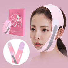 Load image into Gallery viewer, V Shape Thin Face Lift Slimming Mask Massage Tool Double Chin Strap Facial Slim Mask V-face Belt Facial Lifting Bandage