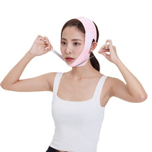 Load image into Gallery viewer, V Shape Thin Face Lift Slimming Mask Massage Tool Double Chin Strap Facial Slim Mask V-face Belt Facial Lifting Bandage