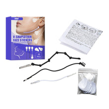 Load image into Gallery viewer, 20pcs Invisible V Face Lift Tapes Wrinkle Removal Sticker Adhesives Forehead Neck Pad Anti Aging Patch Facial Slimming Mask