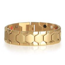 Load image into Gallery viewer, Hot Sale Luxury Fashion Health Energy Bracelet Men Mental Bio Magnetic Anti-fatigue Anti-radiation Bracelets Jewelry