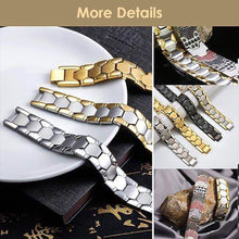 Load image into Gallery viewer, Hot Sale Luxury Fashion Detachable Health Energy Bracelet Men Mental Bio Magnetic Anti-fatigue Anti-radiation Bracelets Jewelry