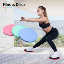 Load image into Gallery viewer, 2PCS Fitness Disc Exercise Sliding Plate Gliding Discs Slider For Yoga Gym Core Training Exercise Equipment